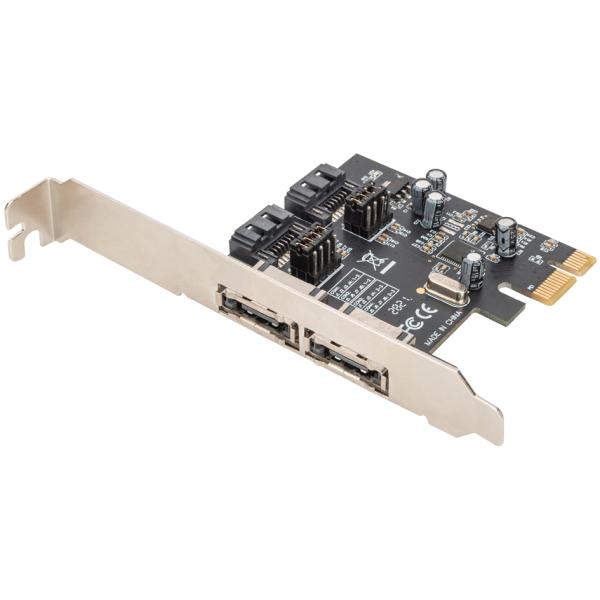 SATA III PCI Express Karte, 2-Port DIGITUS DS-30105 (4016032484967)