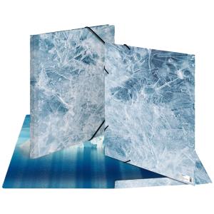 Eckspannermappe 'Nature', DIN A3, Karton, Wood HERMA 19790 (4008705197908)