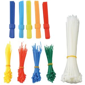 Kabelbinder- & Klettband-Set, 350-teilig BRÜDER MANNESMANN M13060 (4003315846789)