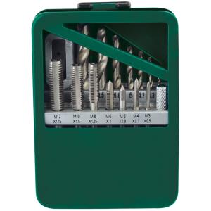 Gewindeschneide-Satz, 15-teilig BRÜDER MANNESMANN M53215 (4003315849308)