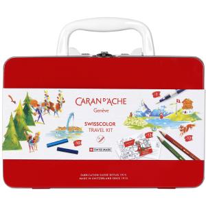 SWISSCOLOR Travel Kit, im Koffer CARAN D'ACHE 3000.223 (7630002319263)