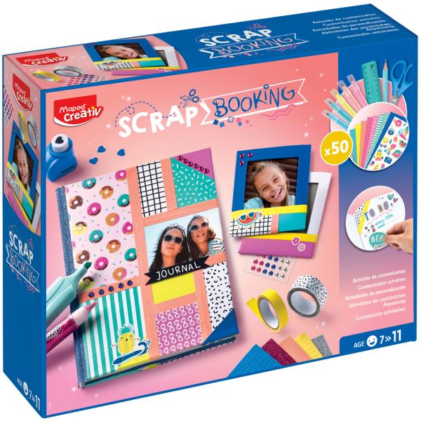 Scrapbooking-Set, weiß, 50-teilig Maped 907054 (3154149070541)
