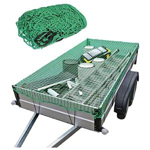 Anhängernetz, 2, 0 x 3, 0 m, grün IWH 010233 (4045914102330)