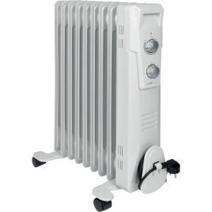 Öl-Radiator RA 3736, 9 Rippen, weiß CLATRONIC 263907 (4006160639070)