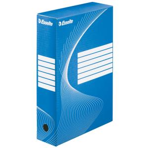 Archiv-Schachtel DIN A4, Rückenbreite 10 cm rot Esselte 128422 (5902812336641)