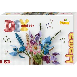 midi Art 'Blumenstrauß', Geschenkpackung Hama Bügelperlen 3621 (0028178036218)
