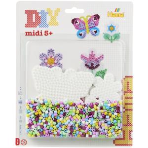 midi 'Schmetterling/ Kleine Blume', Blister Hama Bügelperlen 4216 (0028178042165)