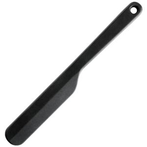 Gastro Max Silikonteigschaber, schmal, (B)30 mm, schwarz 6944-1 (7332462097087)