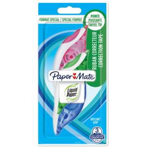 Paper:Mate Korrekturroller DRYLINE GRIP, 3er Blister PAPER:MATE 2027780 (3501178628838)