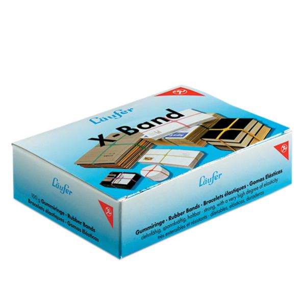 X-Bänder Hercules 25x250 mm 500 g bunt sortiert LÄUFER 59078 (4006677590789)