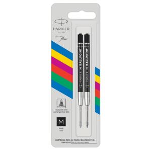 Parker Quinkflow Basic Kugelschreiberminen M Schwarz, 2 St. 2166543 (3026981665431)