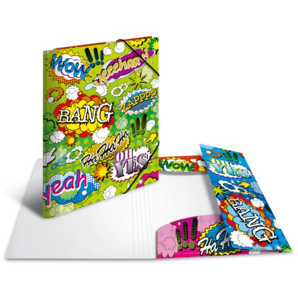 Eckspannermappe 'Artline', PP, DIN A3, Artwork HERMA 19857 (4008705198578)