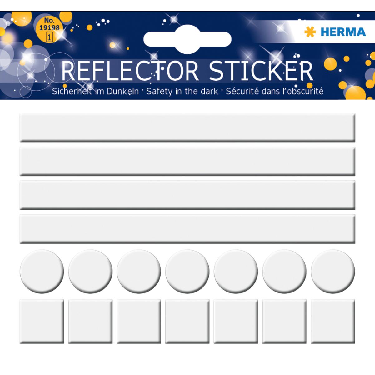 Reflektorsticker 'Neutral' HERMA 19198 (4008705191982)