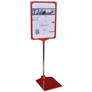 Infoständer / Preisständer, DIN A3, grau FRANKEN PSM A3 12 (4016946195584)