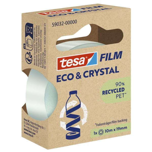 Film ECO & CRYSTAL, transparent, 19 mm x 10 m tesa 59032-00000-00 (4063565252259)