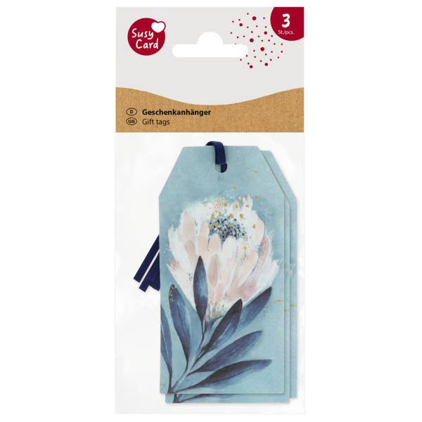 Anhängerkarte eckig 'Swan lake bloom' SUSY CARD 40057217 (4050498340146)