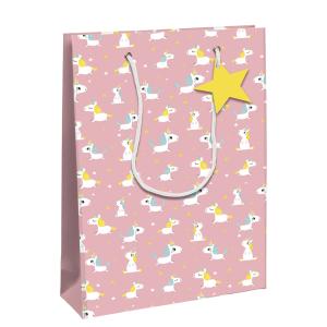 Geschenktüte 'Einhörner', mittel Clairefontaine 32466-2C (5033601012849)