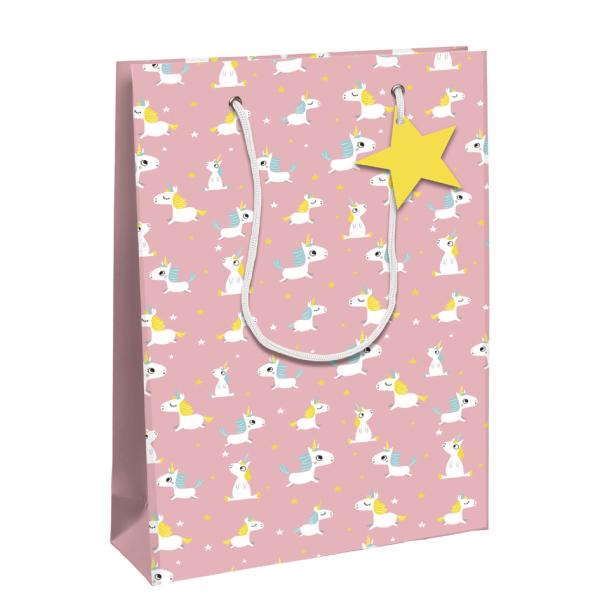 Geschenktüte 'Einhörner', mittel Clairefontaine 32466-2C (5033601012849)