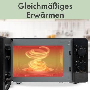 Mikrowelle MW 791, 700 Watt, schwarz CLATRONIC 264000 (4006160640007)