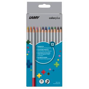 Dreikant-Buntstifte colorplus, 12er Kartonetui LAMY 1233468 (4014519706960)