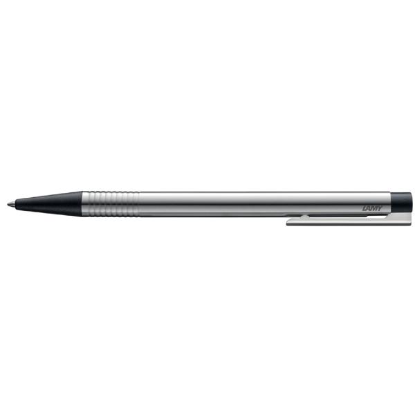 Lamy Kugelschreiber Logo Silber, Schreibfarbe: Rot, 1 St. 1228039 (4014519631637)