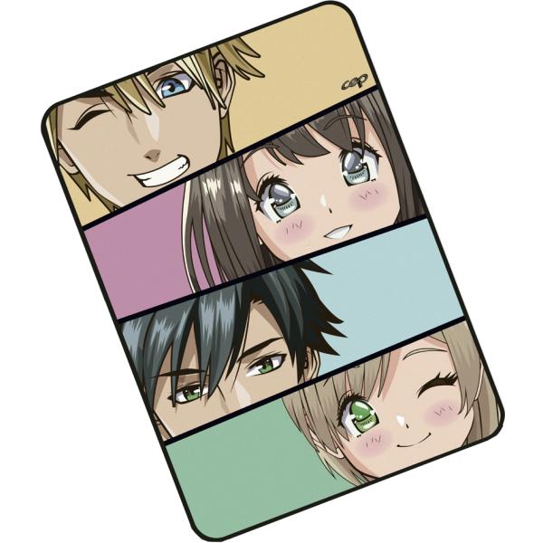 CEP Mauspad MANGA HELDEN, schwarz/ weiß cep 1008701231 (3462159019321)