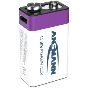 Li-Ion Akku E-Block mit USB-C Kupplung ANSMANN 1315-0005 (4013674194001)