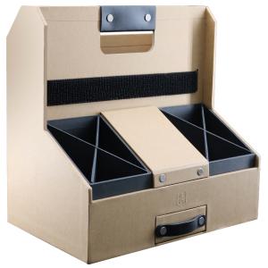 Schreibtisch-Organizer 'Savana', aus Karton, natur Oxford 400177862 (3595560038480)