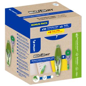 Korrekturroller WHITE LINE RT, BONUSPACK PILOT WLT424772 (3131910424772)