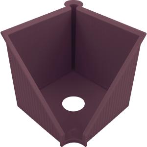 Zettelbox 'the green cube line', schwarz helit H6604095 (4012086870534)