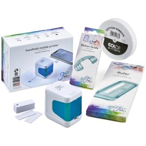 mobiler Drucker e-mark go Starter-Set, weiß COLOP 165443 (9004362535188)