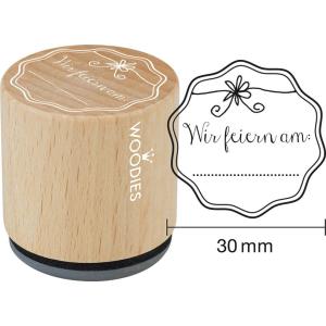 Motiv-Stempel Woodies 'Guter Grund zum Feiern' I COLOP 157619 (8712938068923)