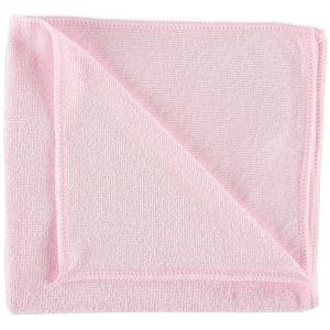 polyester-mikro-fasertuch MICRO MASTER, 400 x 400 mm, rosa HYGOCLEAN 31765 (4015544317657)