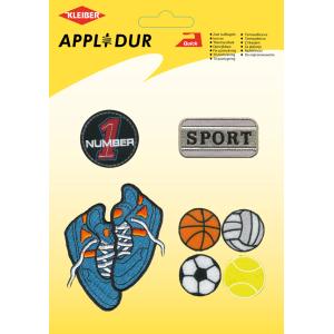 Applikations-Sortiment 'Football', 6 Motive KLEIBER LM-0903 (4009456090302)
