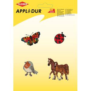 Applikations-Sortiment 'Animal', 4 Motive KLEIBER LM-0905A (4009456090517)
