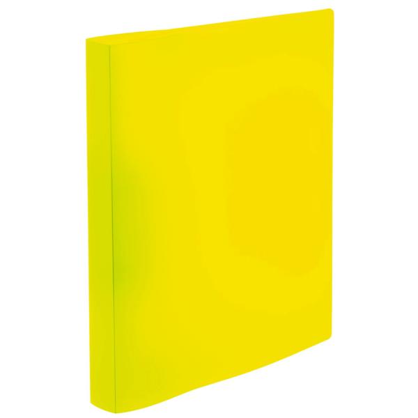 Ringbuch, DIN A4, 2-Ring, neon-gelb HERMA 19710 (4008705197106)