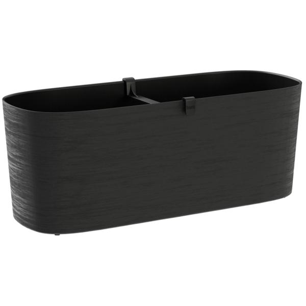 Blumenkasten 'Paros', Breite: 500 mm, black tera 38712050238 (8051560184923)