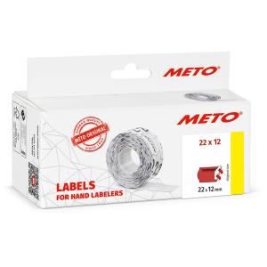 Meto Preisetiketten ""sonderpreis"" Leuchtrot Permanent 26,0 X 12,0 Mm, 6 Rollen 30013410 (4059732691860)