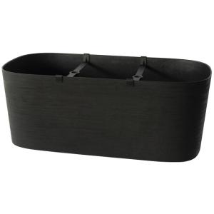 Pflanztrog 'Kos', Breite: 780 mm, black tera 38713078238 (8051560184985)