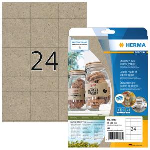 Etiketten aus Silphie-Papier, Durchmesser: 40 mm HERMA 10761 (4008705107617)
