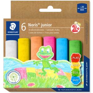 Straßenmalkreide Noris junior, 6er Karton STAEDTLER 2365 C6 (4007817118351)