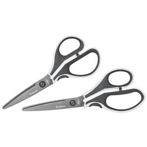 Edelstahlschere TITAN CUT-IT, Länge: 210 mm, grau/ weiß WEDO 98 68 (4003801856889)