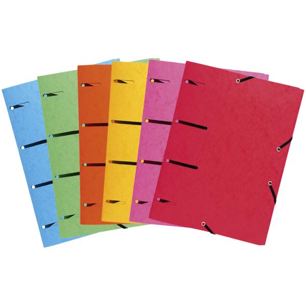 Sammelmappe Punchy +, aus Karton, farbig sortiert EXACOMPTA 447100E (3130634471000)