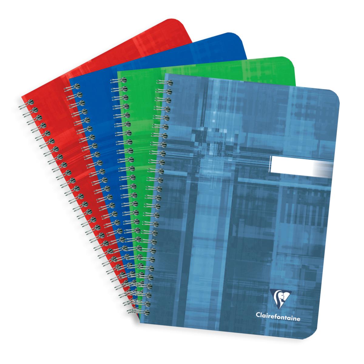 Clairefontaine Spiralbuch DIN A5 Kariert 90 Blatt 8542C Clairefontaine Spiralbuch DIN A5 Kariert 90 Blatt 8542C