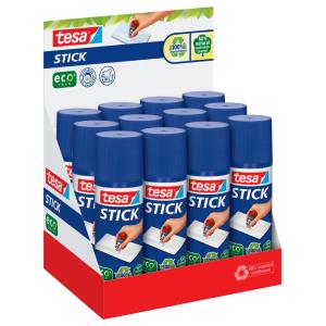 ecoLogo Stick Klebestift, 40 g, Thekendisplay tesa 57082-00200-03 (4042448064790)