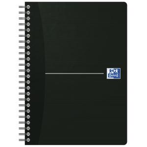 Spiralbuch 'Smart Black', DIN A5, kariert, Karton Oxford 100102565 (3020120029832)