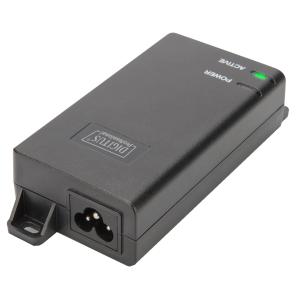 PoE+ Injector, 802.3at, 30 Watt, schwarz DIGITUS DN-95103-2 (4016032375951)