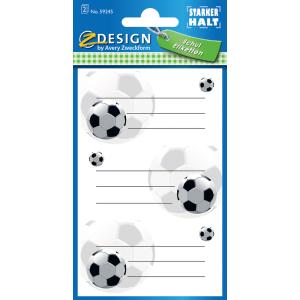 ZDesign Buchetiketten 'Fußball' AVERY Zweckform 59245 (4004182592458)