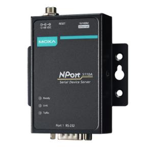 Serial Device Server, 1 Port, RS-232, Nport-5110A MOXA