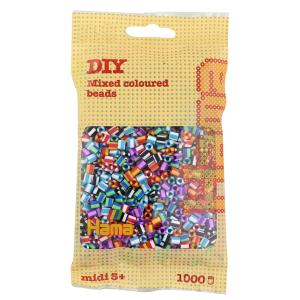 midi 'Streifenperlen-Mix 90', im Beutel Hama Bügelperlen 201-90 (0028178201906)
